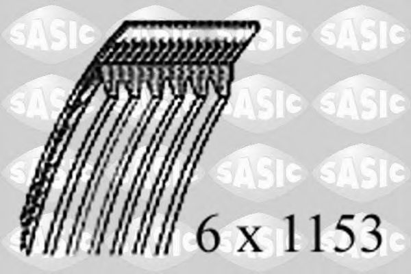 SASIC 1770097 Ремень генератора SASIC для SEAT