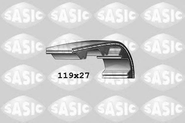 SASIC 1764023 Ремень ГРМ для MERCEDES-BENZ CITAN Tila-Auto (415)