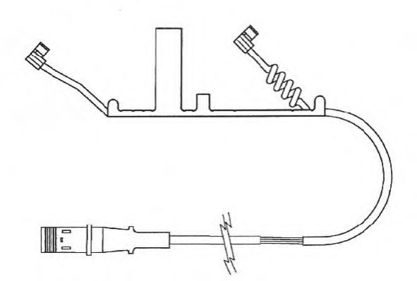 BERAL UAI161 Скобы тормозных колодок для MAN LION
