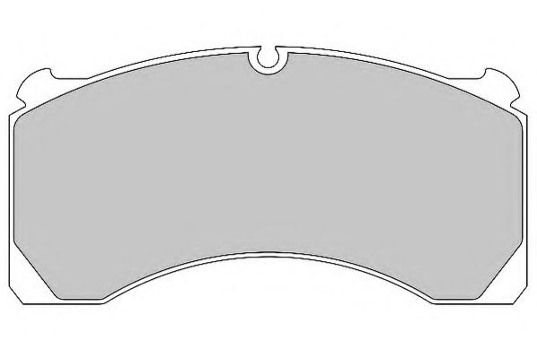 ABEX G6926 Комплект тормозных колодок, дисковый тормоз 