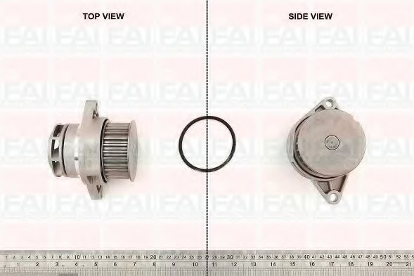 FAI AutoParts WP6213 Помпа (водяной насос) FAI AUTOPARTS 