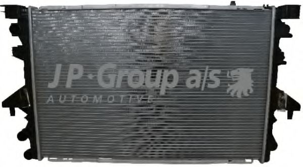 JP GROUP 1114207700 Радиатор охлаждения двигателя JP GROUP для VOLKSWAGEN