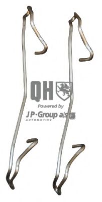 JP GROUP 1563650419 Скобы тормозных колодок для FIAT DOBLO