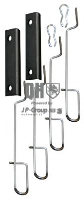 JP GROUP 4163650619 Скобы тормозных колодок для PEUGEOT 206