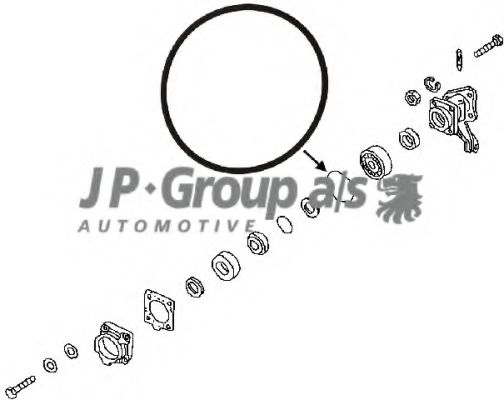 JP GROUP 8151250506 Ступица JP GROUP 