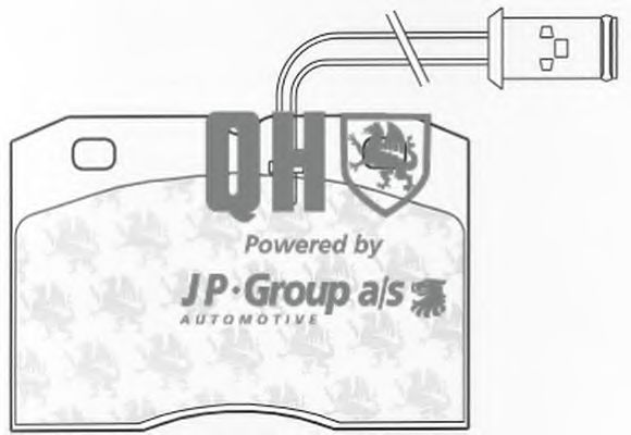 JP GROUP 5363600119 Тормозные колодки JP GROUP для IVECO
