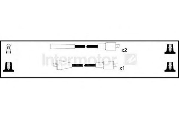 73551 STANDARD Комплект проводов зажигания 73551 STANDARD Комплект проводов зажигания