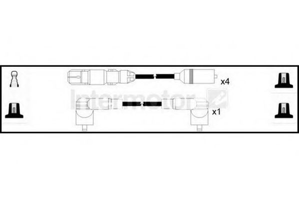 STANDARD 73703 Комплект проводов зажигания 