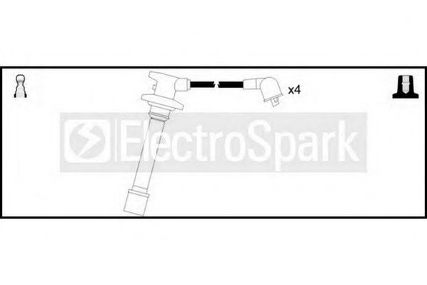 OEK330 STANDARD Комплект проводов зажигания OEK330 STANDARD Комплект проводов зажигания