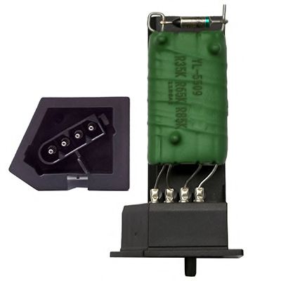 SIDAT 109041 Сопротивление, вентилятор салона 