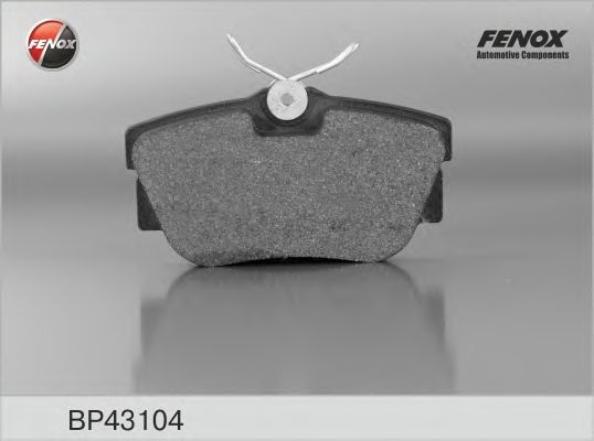 FENOX BP43104 Тормозные колодки FENOX для VOLKSWAGEN