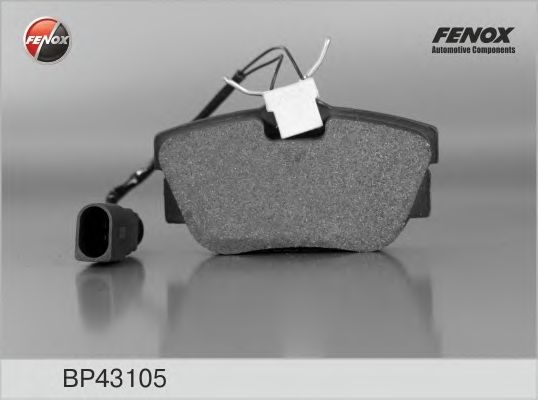 FENOX BP43105 Тормозные колодки FENOX для SEAT
