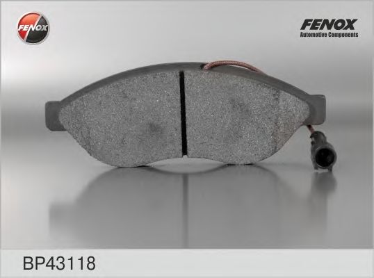 FENOX BP43118 Тормозные колодки для FIAT