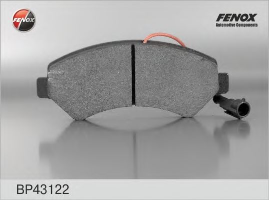 FENOX BP43122 Тормозные колодки для FIAT