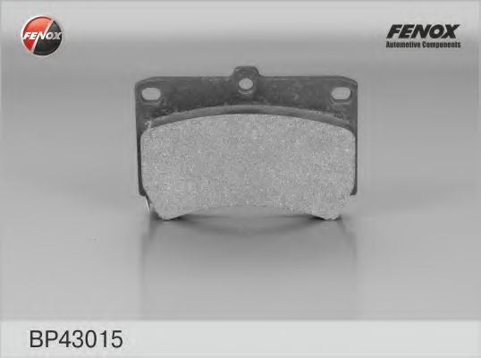 FENOX BP43015 Тормозные колодки FENOX для MAZDA