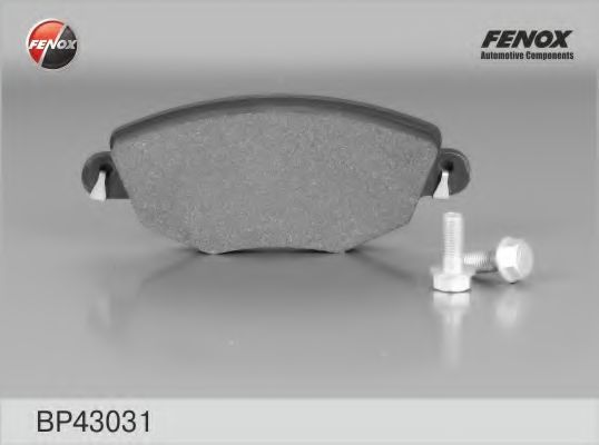 FENOX BP43031 Тормозные колодки для FORD