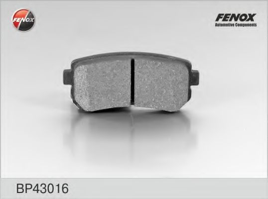 FENOX BP43016 Тормозные колодки FENOX для KIA