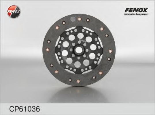 FENOX CP61036 Диск сцепления для AUDI CABRIOLET
