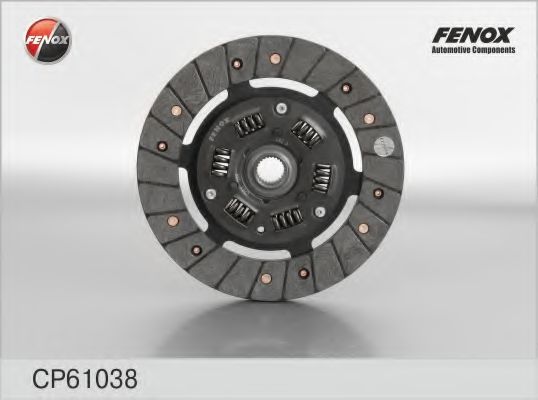 FENOX CP61038 Диск сцепления для RENAULT