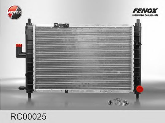 FENOX RC00025 Радиатор охлаждения двигателя FENOX для CHEVROLET