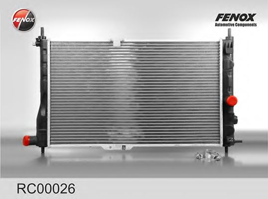 FENOX RC00026 Радиатор охлаждения двигателя FENOX для DAEWOO