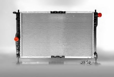 FENOX RC00028 Радиатор охлаждения двигателя для DAEWOO