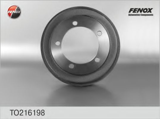 FENOX TO216198 Тормозной барабан FENOX для FORD TRANSIT