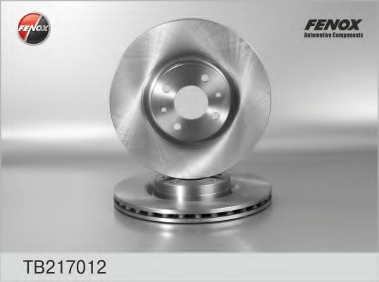 FENOX TB217012 Тормозные диски FENOX для FIAT