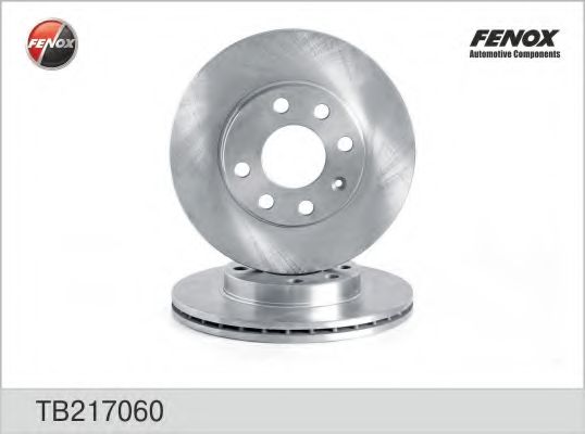FENOX TB217060 Тормозные диски для CHEVROLET LANOS