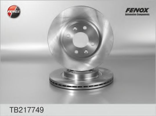 FENOX TB217749 Тормозные диски для NISSAN KUBISTAR