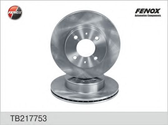 FENOX TB217753 Тормозные диски для HYUNDAI