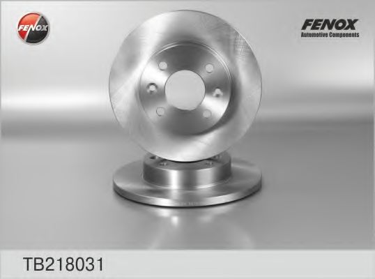FENOX TB218031 Тормозные диски для RENAULT LOGAN