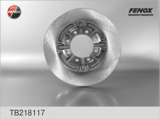 FENOX TB218117 Тормозные диски FENOX для IVECO