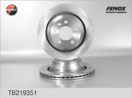 FENOX TB219351 Тормозные диски FENOX для VOLKSWAGEN