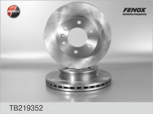 FENOX TB219352 Тормозные диски FENOX для VOLKSWAGEN