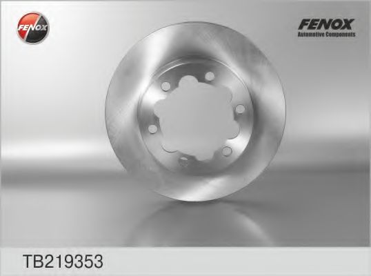 FENOX TB219353 Тормозные диски FENOX для VOLKSWAGEN