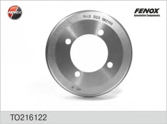 FENOX TO216122 Тормозной барабан FENOX для HYUNDAI