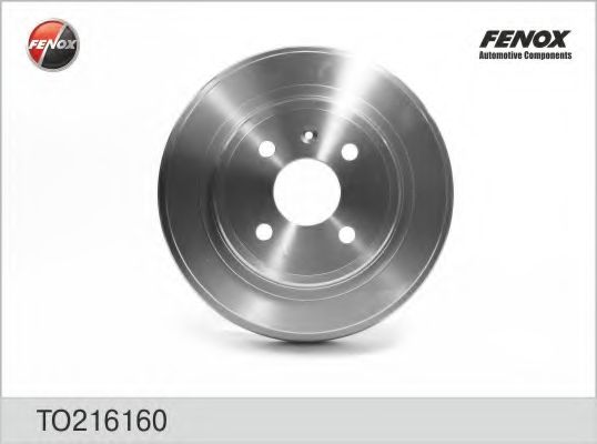 FENOX TO216160 Тормозной барабан FENOX для OPEL
