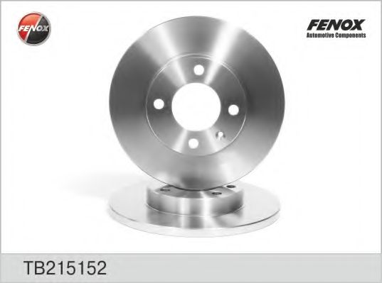 FENOX TB215152 Тормозные диски для SKODA OCTAVIA