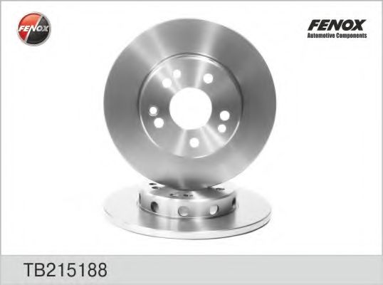 FENOX TB215188 Тормозные диски для MERCEDES-BENZ W124