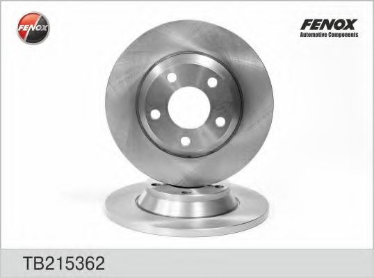 FENOX TB215362 Тормозные диски FENOX для AUDI