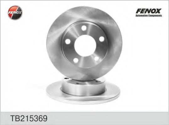 FENOX TB215369 Тормозные диски FENOX для AUDI