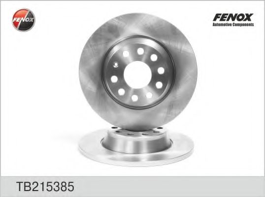 FENOX TB215385 Тормозные диски для SKODA YETI