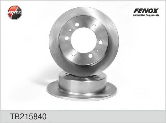 FENOX TB215840 Тормозные диски FENOX для SSANGYONG