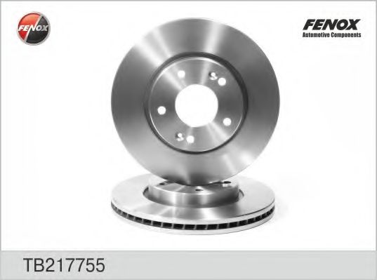 FENOX TB217755 Тормозные диски для KIA