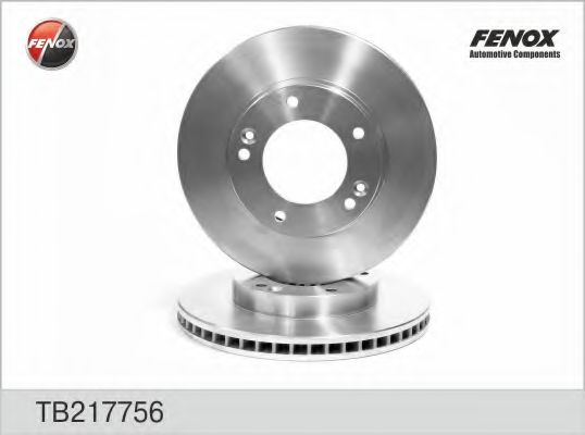 FENOX TB217756 Тормозные диски FENOX для KIA