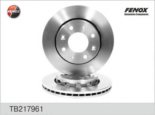 FENOX TB217961 Тормозные диски FENOX для KIA