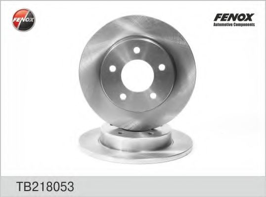 FENOX TB218053 Тормозные диски для MAZDA