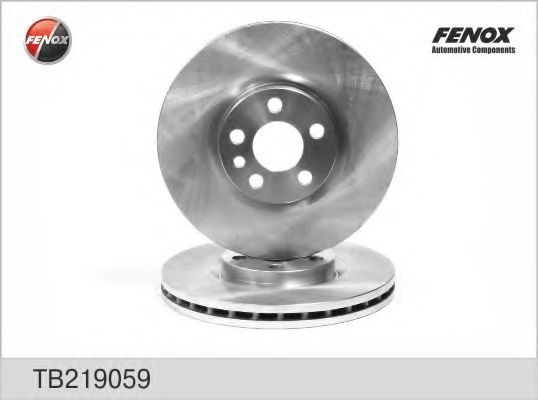FENOX TB219059 Тормозные диски FENOX для FIAT