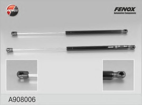 FENOX A908006 Амортизатор багажника и капота FENOX для SKODA